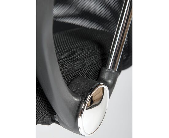 Кресло Дас (Das) 600x450x1050 ККс0337Х блак (CX0337H black) Чёрный, Основной цвет: Чёрный, Ширина: 600, Высота: 1050, Глубина: 450, Материал подлокотников: Пластик/металл, Вес: 13,8, Материал крестовины: Металл, Материал сиденья: Ткань/экокожа, Механизм: топ-ган, Подголовник: Нет, Материал спинки: сетка/экокожа, Рекомендованная максимальная нагрузка: 120 кг, Цвет крестовины: Хром, Регулировка спинки: Нет, Цвет подлокотников: Черный, Объем: 0,13, изображение 5post-test
