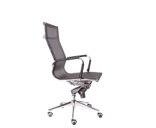 Кресло Опера М (Opera M) 560x660x1140 ЕК-01Кв Меш Блак (EC-01Q Mesh Black) Чёрный, Основной цвет: Чёрный, Ширина: 560, Высота: 1140, Глубина: 660, Материал подлокотников: Металл/сетка, Вес: 33, Материал крестовины: Сталь, Материал сиденья: сетка, Механизм: мультиблок, Материал спинки: сетка, Рекомендованная максимальная нагрузка: 120 кг, Цвет крестовины: Хром, Цвет подлокотников: Черный, Объем: 0,27, Артикул: ЕК-01Кв Меш Блак (EC-01Q Mesh Black), изображение 2post-test