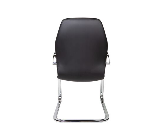 Кресло Денвер СФ (CF) 640x580x950 Ф395 блак (F395 black) Чёрный, Основной цвет: Чёрный, Ширина: 640, Высота: 950, Глубина: 580, Материал подлокотников: Пластик, Вес: 25, Материал крестовины: Алюминий, Материал сиденья: экокожа, Подголовник: Да, Регулировка подголовника: Нет, Материал спинки: экокожа, Рекомендованная максимальная нагрузка: 120 кг, Цвет крестовины: Алюминий, Регулировка спинки: Да, Цвет подлокотников: Черный, Объем: 0,01, Артикул: Ф395 блак (F395 black), изображение 5post-test
