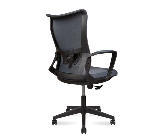 Кресло Оушен ЛБ (Ocean LB) 640x660x1115 М3-М(БЛАК) (M3-M(BLACK)) Чёрный, Основной цвет: Чёрный, Ширина: 640, Высота: 1115, Глубина: 660, Материал подлокотников: Пластик, Вес: 13,75, Материал крестовины: Пластик, Механизм: топ-ган, Подголовник: Нет, Рекомендованная максимальная нагрузка: 120 кг, Цвет крестовины: Черный, Регулировка спинки: Нет, Цвет подлокотников: Черный, Объем: 0,14, изображение 4post-test