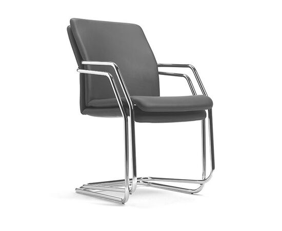 Кресло со средней спинкой на полозьях ТОЛЕДО 550x600x915 Д40 (D40), Ширина: 550, Высота: 915, Глубина: 600, Вес: 19, Объем: 0,5, Артикул: Д40 (D40), изображение 2post-test