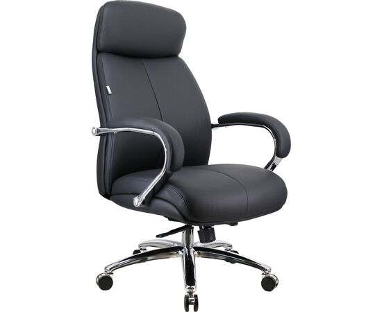 Кресло Эвр prof Макси (Everprof Maxi) 650x700x1220 ЕП Макси ПУ Блак (EP Maxi PU Black) Чёрный, Основной цвет: Чёрный, Ширина: 650, Высота: 1220, Глубина: 700, Вес: 26,8, Материал крестовины: Алюминий, Материал сиденья: экокожа, Механизм: Механизм повышенной комфортности с фиксацией в нескольких положениях, Материал спинки: экокожа, Рекомендованная максимальная нагрузка: 250 кг, Объем: 0,22, Артикул: ЕП Макси ПУ Блак (EP Maxi PU Black), изображение 2post-test