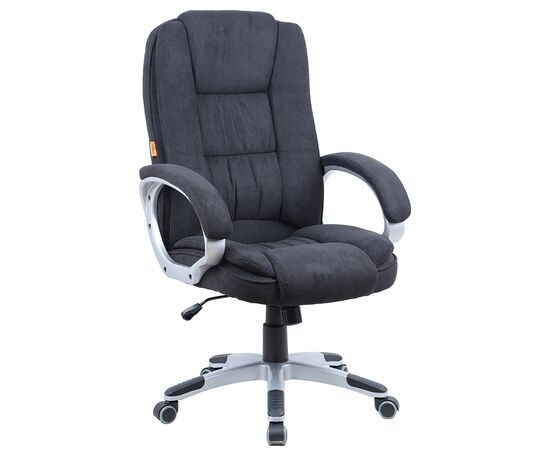 Кресло Чейрман Ч667 (CHAIRMAN CH667) 665x640x1075 Чёрный, Основной цвет: Чёрный, Ширина: 665, Ролики: Стандарт БИФМА 5 (BIFMA 5),1 (США), диаметр штока 11 мм, покрытие – полиуретан, Высота: 1075, Глубина: 640, Максимальная высота: 1175, Каркас: немонолитный, Материал сиденья: Велюр, Механизм: С возможностью фиксации кресла в рабочем положении. Регулировка кресла по высоте, Материал спинки: Велюр, Рекомендованная максимальная нагрузка: 120 кг, Цвет подлокотников: Черный, изображение 3post-test