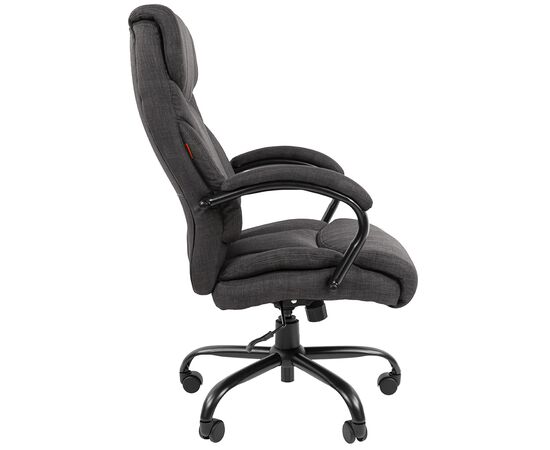 Кресло Чейрман Ч401 (CHAIRMAN CH401) 750x720x1120 Темно-серый, Основной цвет: Темно-серый, Ширина: 750, Ролики: стандарт БИФМА 5 (BIFMA 5),1 (США), диаметр штока 11 мм, покрытие – нейлон, Высота: 1120, Глубина: 720, Максимальная высота: 1195, Каркас: немонолитный, Материал сиденья: ткань, Механизм: С возможностью фиксации кресла в рабочем положении. Регулировка кресла по высоте, Материал спинки: ткань, Рекомендованная максимальная нагрузка: 180 кг, Цвет подлокотников: темно-серый, изображение 2post-test