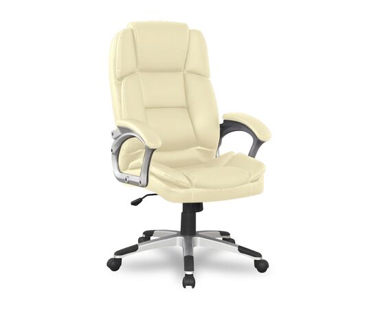 Кресло Колледж БХ-3323 (College BX-3323) 510x510x1100 БКс-3323/Беиге (BX-3323/Beige) Бежевый, Ролики: Полиамид, Стандарт БИФМА 5.1 (BIFMA 5.1), Основной цвет: Бежевый, Ширина: 510, Высота: 1100, Глубина: 510, Материал подлокотников: Ударопрочный пластик с кожаными накладками, Вес: 16,5, Материал крестовины: Стеклонаполненный полиамид 70%ПА (PA)+30%ГФ (GF), Материал сиденья: Кожа ПУ (PU), Механизм: Механизм качания с фиксацией в вертикальном положении, Материал спинки: Кожа ПУ (PU), Рекомендованная максимальная нагрузка: 120 кг, Цвет подлокотников: Бежевый, Объем: 0,16, Артикул: БКс-3323/Беиге (BX-3323/Beige), изображение 3post-test
