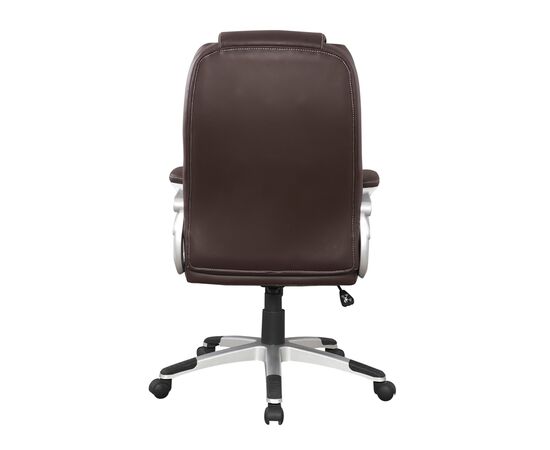 Кресло Колледж БХ-3323 (College BX-3323) 510x510x1100 БКс-3323/Бровн (BX-3323/Brown) Кориневый, Ролики: Полиамид, Стандарт БИФМА 5.1 (BIFMA 5.1), Основной цвет: Кориневый, Ширина: 510, Высота: 1100, Глубина: 510, Материал подлокотников: Ударопрочный пластик с кожаными накладками, Вес: 16,5, Материал крестовины: Стеклонаполненный полиамид 70%ПА (PA)+30%ГФ (GF), Материал сиденья: Кожа ПУ (PU), Механизм: Механизм качания с фиксацией в вертикальном положении, Материал спинки: Кожа ПУ (PU), Рекомендованная максимальная нагрузка: 120 кг, Цвет подлокотников: Коричневый, Объем: 0,16, Артикул: БКс-3323/Бровн (BX-3323/Brown), изображение 2post-test