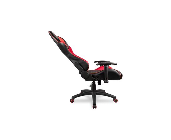 Кресло Колледж БХ-3813 (College BX-3813) 560x530x1280 БКс-3813/Ред (BX-3813/Red) Черный, Красный, Ролики: Полиамид+полиуретан. Подходят для паркета и ламината, Стандарт БИФМА 5.1 (BIFMA 5.1), Основной цвет: Черный, Красный, Ширина: 560, Высота: 1280, Глубина: 530, Материал подлокотников: Стальные с пластиковыми накладками. 3Д (D)-регулировка, Вес: 21, Материал крестовины: Стеклонаполненный полиамид 70%ПА (PA)+30%ГФ (GF), Материал сиденья: Кожа ПУ (PU), Механизм: Механизм качания с фиксацией в вертикальном положении, Материал спинки: Кожа ПУ (PU), Рекомендованная максимальная нагрузка: 120 кг, Цвет подлокотников: Черный, Объем: 0,19, Артикул: БКс-3813/Ред (BX-3813/Red), изображение 2post-test