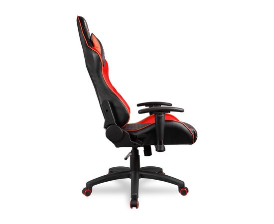 Кресло Колледж БХ-3813 (College BX-3813) 560x530x1280 БКс-3813/Ред (BX-3813/Red) Черный, Красный, Ролики: Полиамид+полиуретан. Подходят для паркета и ламината, Стандарт БИФМА 5.1 (BIFMA 5.1), Основной цвет: Черный, Красный, Ширина: 560, Высота: 1280, Глубина: 530, Материал подлокотников: Стальные с пластиковыми накладками. 3Д (D)-регулировка, Вес: 21, Материал крестовины: Стеклонаполненный полиамид 70%ПА (PA)+30%ГФ (GF), Материал сиденья: Кожа ПУ (PU), Механизм: Механизм качания с фиксацией в вертикальном положении, Материал спинки: Кожа ПУ (PU), Рекомендованная максимальная нагрузка: 120 кг, Цвет подлокотников: Черный, Объем: 0,19, Артикул: БКс-3813/Ред (BX-3813/Red), изображение 5post-test