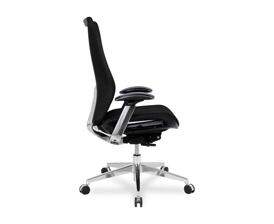 Кресло Колледж HLC-2588F (College HLC-2588F) 520x540x1050 ХЛК-2588Ф/Блак (HLC-2588F/Black) Чёрный, Ролики: Полиамид+полиуретан. Подходят для паркета и ламината, Стандарт БИФМА 5.1 (BIFMA 5.1), Основной цвет: Чёрный, Ширина: 520, Высота: 1050, Глубина: 540, Материал подлокотников: 3Д (D). Литой алюминий с мягкими накладками, Вес: 24,5, Материал крестовины: Литой полированный алюминий, Материал сиденья: Сетка Меш (Mesh), Ткань Доубле Меш (Double Mesh), Механизм: Синхромеханизм качания с фиксацией в 4 положениях, Материал спинки: Сетка Меш (Mesh), Ткань Доубле Меш (Double Mesh), Рекомендованная максимальная нагрузка: 120 кг, Цвет подлокотников: Черный, Объем: 0,19, Артикул: ХЛК-2588Ф/Блак (HLC-2588F/Black), изображение 2post-test