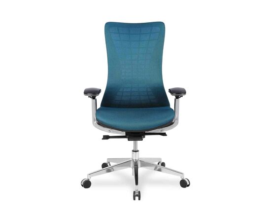 Кресло Колледж HLC-2588F (College HLC-2588F) 520x540x1050 ХЛК-2588Ф/Дарк блуе (HLC-2588F/Dark blue) Синий, Ролики: Полиамид+полиуретан. Подходят для паркета и ламината, Стандарт БИФМА 5.1 (BIFMA 5.1), Основной цвет: Синий, Ширина: 520, Высота: 1050, Глубина: 540, Материал подлокотников: 3Д (D). Литой алюминий с мягкими накладками, Вес: 24,5, Материал крестовины: Литой полированный алюминий, Материал сиденья: Сетка Меш (Mesh), Ткань Доубле Меш (Double Mesh), Механизм: Синхромеханизм качания с фиксацией в 4 положениях, Материал спинки: Сетка Меш (Mesh), Ткань Доубле Меш (Double Mesh), Рекомендованная максимальная нагрузка: 120 кг, Цвет подлокотников: синий, Объем: 0,19, Артикул: ХЛК-2588Ф/Дарк блуе (HLC-2588F/Dark blue), изображение 3post-test