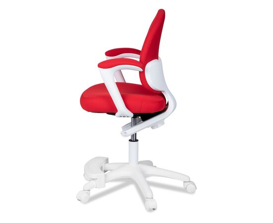 Кресло Колледж Х-2899ФХ-1-7 (College H-2899FX-1-7)/Ред (Red) 440x430x840 Х-2899ФКс-1-7/Ред (H-2899FX-1-7/Red) Красный, Ролики: Полиамид, Стандарт БИФМА 5.1 (BIFMA 5.1), Основной цвет: Красный, Ширина: 440, Высота: 840, Глубина: 430, Материал подлокотников: Пластик с мягкими накладками, Вес: 12,5, Материал крестовины: Стеклонаполненный полиамид 70%ПА (PA)+30%ГФ (GF), Материал сиденья: ткань, Механизм: Нет, Материал спинки: ткань, Рекомендованная максимальная нагрузка: 120 кг, Цвет подлокотников: Красный, Объем: 0,12, Артикул: Х-2899ФКс-1-7/Ред (H-2899FX-1-7/Red), изображение 3post-test