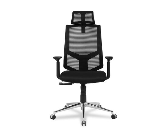 Кресло оператора Колледж HLC-1500HLX (College HLC-1500HLX) 500x480x1090 ХЛК-1500ХЛКс/Блак (HLC-1500HLX/Black) Чёрный, Ролики: Полиамид, Стандарт БИФМА 5.1 (BIFMA 5.1), Основной цвет: Чёрный, Ширина: 500, Высота: 1090, Глубина: 480, Материал подлокотников: Ударопрочный пластик. Регулировка по высоте, Вес: 16, Материал крестовины: Хромированная сталь, Материал сиденья: Сетка Меш (Mesh), Ткань Доубле Меш (Double Mesh), Механизм: Синхромеханизм качания с фиксацией в 3х положениях, Материал спинки: Сетка Меш (Mesh), Ткань Доубле Меш (Double Mesh), Рекомендованная максимальная нагрузка: 120 кг, Цвет подлокотников: Черный, Объем: 0,13, Артикул: ХЛК-1500ХЛКс/Блак (HLC-1500HLX/Black), изображение 3post-test