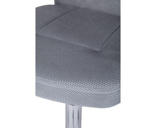 Кресло Колледж Х-298ФА-1 (College H-298FA-1) 400x390x840 Х-298ФА-1/Грей (H-298FA-1/Grey) Серый, Ролики: Полиамид, Стандарт БИФМА 5.1 (BIFMA 5.1), Основной цвет: Серый, Ширина: 400, Высота: 840, Глубина: 390, Материал подлокотников: Ударопрочный пластик с хромированными вставками, Вес: 9,5, Материал крестовины: Хромированная сталь, Материал сиденья: Сетка Меш (Mesh), Ткань Доубле Меш (Double Mesh), Механизм: Нет, Материал спинки: Сетка Меш (Mesh), Ткань Доубле Меш (Double Mesh), Рекомендованная максимальная нагрузка: 120 кг, Цвет подлокотников: Черный, Объем: 0,07, Артикул: Х-298ФА-1/Грей (H-298FA-1/Grey), изображение 7post-test
