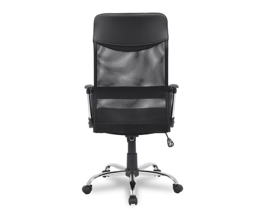 Кресло Колледж H-935L-2 (College H-935L-2) 470x540x1070 Х-935Л-2/Бровн (H-935L-2/Brown) Кориневый, Ролики: Полиамид+полиуретан. Подходят для паркета и ламината, Стандарт БИФМА 5.1 (BIFMA 5.1), Основной цвет: Кориневый, Ширина: 470, Высота: 1070, Глубина: 540, Материал подлокотников: Ударопрочный пластик с хромированными вставками, Вес: 14,5, Материал крестовины: Хромированная сталь, Материал сиденья: Кожа ПУ (PU), Сетка Меш (Mesh), Ткань Доубле Меш (Double Mesh), Механизм: Механизм качания с фиксацией в вертикальном положении, Материал спинки: Кожа ПУ (PU), Сетка Меш (Mesh), Ткань Доубле Меш (Double Mesh), Рекомендованная максимальная нагрузка: 120 кг, Цвет подлокотников: Черный, Объем: 0,12, Артикул: Х-935Л-2/Бровн (H-935L-2/Brown), изображение 3post-test