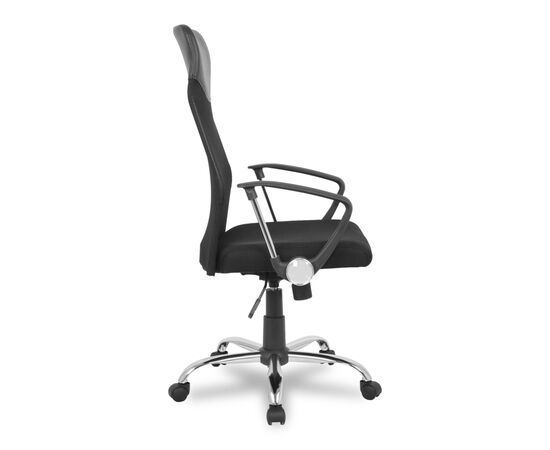 Кресло Колледж H-935L-2 (College H-935L-2) 470x540x1070 Х-935Л-2/Бровн (H-935L-2/Brown) Кориневый, Ролики: Полиамид+полиуретан. Подходят для паркета и ламината, Стандарт БИФМА 5.1 (BIFMA 5.1), Основной цвет: Кориневый, Ширина: 470, Высота: 1070, Глубина: 540, Материал подлокотников: Ударопрочный пластик с хромированными вставками, Вес: 14,5, Материал крестовины: Хромированная сталь, Материал сиденья: Кожа ПУ (PU), Сетка Меш (Mesh), Ткань Доубле Меш (Double Mesh), Механизм: Механизм качания с фиксацией в вертикальном положении, Материал спинки: Кожа ПУ (PU), Сетка Меш (Mesh), Ткань Доубле Меш (Double Mesh), Рекомендованная максимальная нагрузка: 120 кг, Цвет подлокотников: Черный, Объем: 0,12, Артикул: Х-935Л-2/Бровн (H-935L-2/Brown), изображение 4post-test