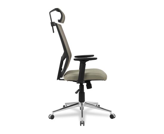 Кресло оператора Колледж HLC-1500H (College HLC-1500H) 500x480x1090 ХЛК-1500Х/Грей (HLC-1500H/Grey) Серый, Ролики: Полиамид, Стандарт БИФМА 5.1 (BIFMA 5.1), Основной цвет: Серый, Ширина: 500, Высота: 1090, Глубина: 480, Материал подлокотников: Ударопрочный пластик. Регулировка по высоте, Вес: 16, Материал крестовины: Хромированная сталь, Материал сиденья: Сетка Меш (Mesh), Ткань Доубле Меш (Double Mesh), Механизм: Механизм качания с фиксацией в вертикальном положении, Материал спинки: Сетка Меш (Mesh), Ткань Доубле Меш (Double Mesh), Рекомендованная максимальная нагрузка: 120 кг, Цвет подлокотников: Черный, Объем: 0,13, Артикул: ХЛК-1500Х/Грей (HLC-1500H/Grey), изображение 2post-test