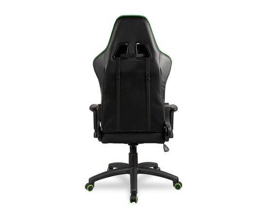Кресло Колледж БХ-3813 (College BX-3813) 560x530x1280 БКс-3813/Греен (BX-3813/Green) Черный, Зелёный, Ролики: Полиамид+полиуретан. Подходят для паркета и ламината, Стандарт БИФМА 5.1 (BIFMA 5.1), Основной цвет: Черный, Зелёный, Ширина: 560, Высота: 1280, Глубина: 530, Материал подлокотников: Стальные с пластиковыми накладками. 3Д (D)-регулировка, Вес: 21, Материал крестовины: Стеклонаполненный полиамид 70%ПА (PA)+30%ГФ (GF), Материал сиденья: Кожа ПУ (PU), Механизм: Механизм качания с фиксацией в вертикальном положении, Материал спинки: Кожа ПУ (PU), Рекомендованная максимальная нагрузка: 120 кг, Цвет подлокотников: Черный, Объем: 0,19, Артикул: БКс-3813/Греен (BX-3813/Green), изображение 4post-test
