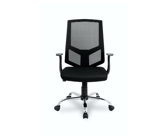 Кресло Колледж HLC-1500 (College HLC-1500) 490x490x980 ХЛК-1500/Блак (HLC-1500/Black) Чёрный, Ролики: Полиамид, Стандарт БИФМА 5.1 (BIFMA 5.1), Основной цвет: Чёрный, Ширина: 490, Высота: 980, Глубина: 490, Материал подлокотников: Ударопрочный пластик, Вес: 14,5, Материал крестовины: Хромированная сталь, Материал сиденья: Сетка Меш (Mesh), Ткань Доубле Меш (Double Mesh), Механизм: Механизм качания с фиксацией в вертикальном положении, Материал спинки: Сетка Меш (Mesh), Ткань Доубле Меш (Double Mesh), Рекомендованная максимальная нагрузка: 120 кг, Цвет подлокотников: Черный, Объем: 0,11, Артикул: ХЛК-1500/Блак (HLC-1500/Black), изображение 5post-test