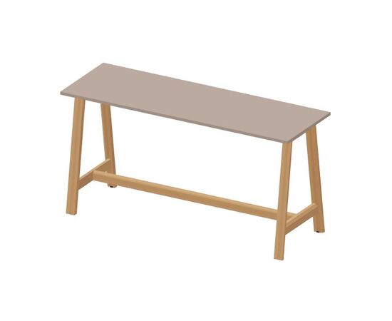 Высокий стол для переговоров Артвуд Хай (Artwood High) 2100x700x1050 АВМХ217 (AWMH217) Тортора/бук, Основной цвет: Тортора/бук, Ширина: 2100, Высота: 1050, Глубина: 700, Артикул: АВМХ217 (AWMH217), изображение 2post-test