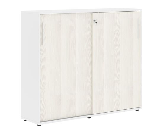 Шкаф с дверьми купе 1606x430x1355 ЕМК 1643 (EMC 1643) Белый/Ясень Траун, Материал дверей: ЛДСП, Основной цвет: Белый/Ясень Траун, Цвет фасадов: ясень траун, Ширина: 1606, Высота: 1355, Глубина: 430, Артикул: ЕМК 1643 (EMC 1643), изображение 2post-test
