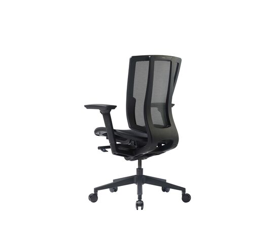 Кресло Дуорест БР-050М (Duorest BR-050M) 690x560x610 БР-050М (BR-050M) Чёрный, Основной цвет: Чёрный, Ширина: 690, Ролики: 60 мм, Высота: 610, Глубина: 560, Вес: 26, Материал сиденья: сетка, Материал спинки: Сетка черная, Рекомендованная максимальная нагрузка: 130 кг, Артикул: БР-050М (BR-050M), изображение 4post-test