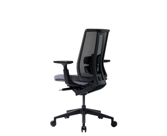 Кресло Дуорест Д3-С (Duorest D3-S) 690x560x610 Д3-С (D3-S) Серый, Ролики: 60 мм, Основной цвет: Серый, Ширина: 690, Высота: 610, Глубина: 560, Материал подлокотников: 2D, Вес: 26, Материал сиденья: Ткань ВТ (WT), Подголовник: Нет, Материал спинки: Сетка КАТЕ (KATE), Артикул: Д3-С (D3-S), изображение 4post-test