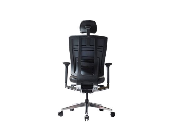 Кресло Дуорест БР-100Л (Duorest BR-100L) 690x560x610 БР-100Л (BR-100L) Чёрный, Основной цвет: Чёрный, Ширина: 690, Ролики: 60 мм, Высота: 610, Глубина: 560, Материал подлокотников: 3Д (3D), Вес: 26, Материал крестовины: Алюминий, Материал сиденья: экокожа, Механизм: Механизм качания, газ-лифт , Подголовник: есть, Материал спинки: экокожа, Рекомендованная максимальная нагрузка: 130 кг, Артикул: БР-100Л (BR-100L), изображение 2post-test