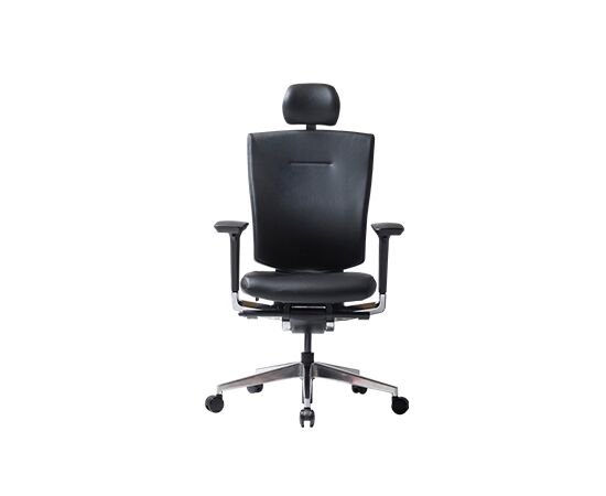 Кресло Дуорест БР-100Л (Duorest BR-100L) 690x560x610 БР-100Л (BR-100L) Чёрный, Основной цвет: Чёрный, Ширина: 690, Ролики: 60 мм, Высота: 610, Глубина: 560, Материал подлокотников: 3Д (3D), Вес: 26, Материал крестовины: Алюминий, Материал сиденья: экокожа, Механизм: Механизм качания, газ-лифт , Подголовник: есть, Материал спинки: экокожа, Рекомендованная максимальная нагрузка: 130 кг, Артикул: БР-100Л (BR-100L), изображение 5post-test