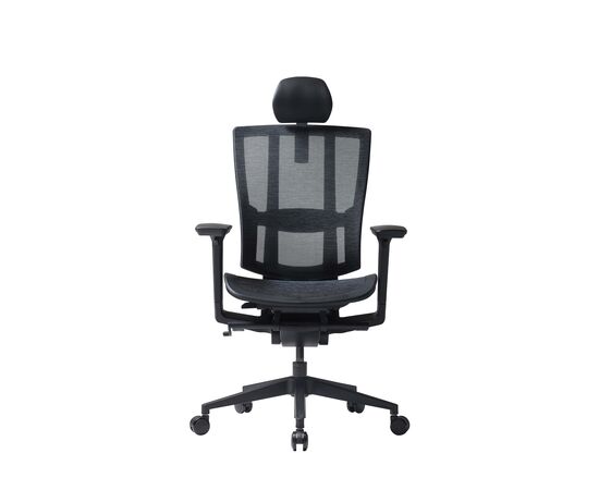 Кресло Дуорест БР-200М (Duorest BR-200M) 690x560x610 БР-200М (BR-200M) Чёрный, Основной цвет: Чёрный, Ширина: 690, Ролики: 60 мм, Высота: 610, Глубина: 560, Материал подлокотников: 3Д (3D), Вес: 26, Материал сиденья: сетка, Подголовник: есть, Материал спинки: Сетка черная, Цвет крестовины: Черный, Артикул: БР-200М (BR-200M), изображение 2post-test