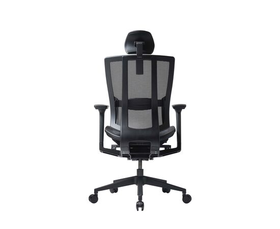 Кресло Дуорест БР-200М (Duorest BR-200M) 690x560x610 БР-200М (BR-200M) Чёрный, Основной цвет: Чёрный, Ширина: 690, Ролики: 60 мм, Высота: 610, Глубина: 560, Материал подлокотников: 3Д (3D), Вес: 26, Материал сиденья: сетка, Подголовник: есть, Материал спинки: Сетка черная, Цвет крестовины: Черный, Артикул: БР-200М (BR-200M), изображение 6post-test