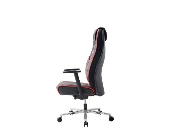 Кресло игровое Дуорест Г1-ПРО (Duorest G1-PRO)(но саунд) 690x560x610 Г1-ПРО(но соунд) (G1-PRO(no sound)) Чёрный, Основной цвет: Чёрный, Ширина: 690, Ролики: Ролики для жесткого пола без капюшона диаметром 60 мм черного цвета, Высота: 610, Глубина: 560, Материал подлокотников: Фиксированный Подлокотник со стальным каркасом и накладкой ИСФ (ISF), Вес: 26,1, Материал крестовины: Из полированного алюминия, Материал сиденья: Из искусственной кожи (ПВХ), Механизм: Синхронизированный механизм с Регулятором натяжения, Материал спинки: Из искусственной кожи (ПВХ), Рекомендованная максимальная нагрузка: до 140 кг, Цвет крестовины: Алюминий, Регулировка спинки: Блокировка наклона спинки в 4 положениях с помощью рычага, Цвет подлокотников: Черный, Артикул: Г1-ПРО(но соунд) (G1-PRO(no sound)), изображение 3post-test