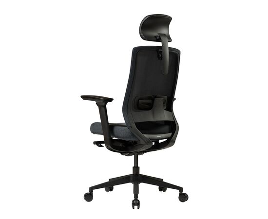 Кресло Дуорест МГ-С-Ц1 (Duorest MG-S-C1) 690x560x610 МГ-С-К1 (MG-S-C1) Чёрный, Основной цвет: Чёрный, Ширина: 690, Высота: 610, Глубина: 560, Ролики: 60 мм, Материал подлокотников: 3Д (3D), Вес: 26, Материал сиденья: Ткань ЕК34, Механизм: Синхронизированный механизм с Регулятором натяжения, Подголовник: есть, Регулировка подголовника: 3 положения, Материал спинки: Сетка ИР27 (IR27), Рекомендованная максимальная нагрузка: до 140 кг, Цвет крестовины: Черный, Регулировка спинки: Фиксация наклона спинки в 3-х положениях, Цвет подлокотников: Черный, Артикул: МГ-С-К1 (MG-S-C1), изображение 4post-test