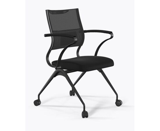Кресло ErgoLife Sit Air M4-290K 440x700x800 з509351324 (z509351324) Чёрный, Основной цвет: Чёрный, Ширина: 440, Высота: 800, Глубина: 700, Каркас: Сталь, Материал сиденья: сетчатая ткань, Материал спинки: Сетка черная, Цвет подлокотников: Черный, Артикул: з509351324 (z509351324), изображение 2post-test