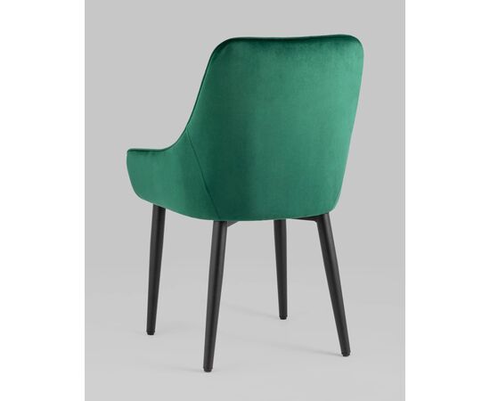 Стул Диана Нью (NEW) 560x600x870 МК101-2 КД ХЛР-56 (MC101-2 KD HLR-56) Изумрудный, Основной цвет: Изумрудный, Ширина: 560, Материал основания: Металл, Высота: 870, Глубина: 600, Материал: Велюр, Каркас: Металл, Цвет опоры: Черный, Материал сиденья: Велюр, Цвет сиденья: изумрудный, Артикул: МК101-2 КД ХЛР-56 (MC101-2 KD HLR-56), изображение 2post-test