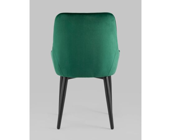 Стул Диана Нью (NEW) 560x600x870 МК101-2 КД ХЛР-56 (MC101-2 KD HLR-56) Изумрудный, Основной цвет: Изумрудный, Ширина: 560, Материал основания: Металл, Высота: 870, Глубина: 600, Материал: Велюр, Каркас: Металл, Цвет опоры: Черный, Материал сиденья: Велюр, Цвет сиденья: изумрудный, Артикул: МК101-2 КД ХЛР-56 (MC101-2 KD HLR-56), изображение 3post-test