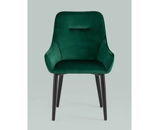 Стул Диана Нью (NEW) 560x600x870 МК101-2 КД ХЛР-56 (MC101-2 KD HLR-56) Изумрудный, Основной цвет: Изумрудный, Ширина: 560, Материал основания: Металл, Высота: 870, Глубина: 600, Материал: Велюр, Каркас: Металл, Цвет опоры: Черный, Материал сиденья: Велюр, Цвет сиденья: изумрудный, Артикул: МК101-2 КД ХЛР-56 (MC101-2 KD HLR-56), изображение 5post-test