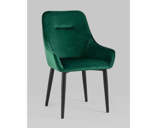 Стул Диана Нью (NEW) 560x600x870 МК101-2 КД ХЛР-56 (MC101-2 KD HLR-56) Изумрудный, Основной цвет: Изумрудный, Ширина: 560, Материал основания: Металл, Высота: 870, Глубина: 600, Материал: Велюр, Каркас: Металл, Цвет опоры: Черный, Материал сиденья: Велюр, Цвет сиденья: изумрудный, Артикул: МК101-2 КД ХЛР-56 (MC101-2 KD HLR-56), изображение 6post-test