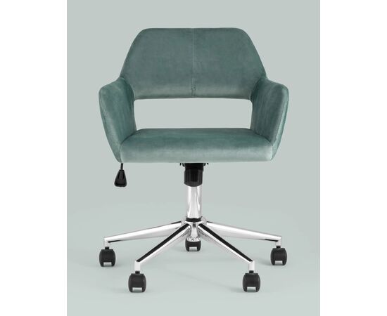 Стул офисный Росс (ROSS) 560x550x840 УТ000005078 Оливковый, Основной цвет: Оливковый, Ширина: 560, Высота: 840, Глубина: 550, Вес: 8,5, Материал сиденья: Велюр, Рекомендованная максимальная нагрузка: 120 кг, Артикул: УТ000005078, изображение 5post-test