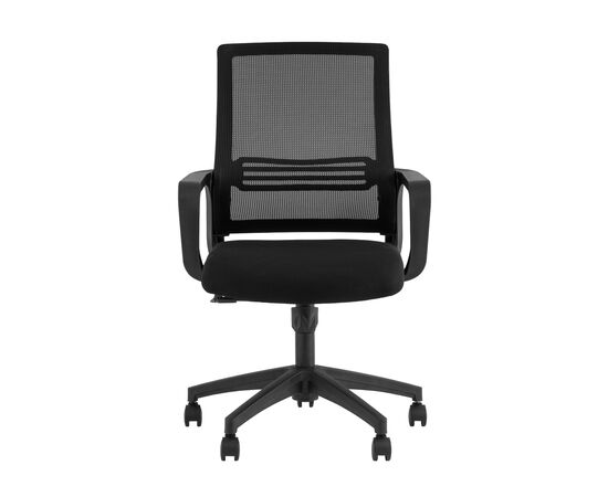 Кресло офисное ТопЧеерз Simplex (TopChairs Simplex) черный 580x550x1020 ВХ-826 блак (WH-826 black) Чёрный, Основной цвет: Чёрный, Ширина: 580, Высота: 1020, Глубина: 550, Вес: 9,5, Материал крестовины: Пластик, Материал сиденья: ткань, Материал спинки: Нейлон/Сетка, Рекомендованная максимальная нагрузка: 120 кг, Цвет крестовины: Черный, Цвет подлокотников: Черный, Объем: 0,09, Артикул: ВХ-826 блак (WH-826 black), изображение 2post-test