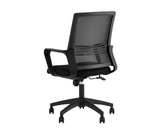 Кресло офисное ТопЧеерз Simplex (TopChairs Simplex) черный 580x550x1020 ВХ-826 блак (WH-826 black) Чёрный, Основной цвет: Чёрный, Ширина: 580, Высота: 1020, Глубина: 550, Вес: 9,5, Материал крестовины: Пластик, Материал сиденья: ткань, Материал спинки: Нейлон/Сетка, Рекомендованная максимальная нагрузка: 120 кг, Цвет крестовины: Черный, Цвет подлокотников: Черный, Объем: 0,09, Артикул: ВХ-826 блак (WH-826 black), изображение 5post-test