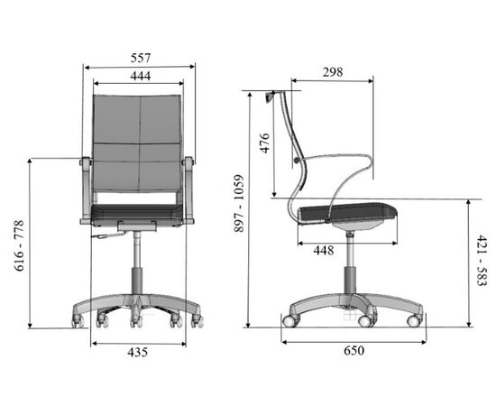 Кресло ЭргоЛайф Сит Эйр М3-290К (ErgoLife Sit Air M3-290K) 440x650x897 з509344876 (z509344876) Чёрный, Основной цвет: Чёрный, Ширина: 440, Высота: 897, Глубина: 650, Каркас: Сталь, Материал сиденья: сетчатая ткань, Материал спинки: Сетка черная, Цвет подлокотников: Черный, Артикул: з509344876 (z509344876), изображение 3post-test