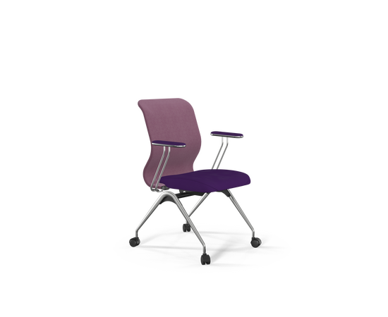Кресло ЭргоЛайф Сит 8 Мр4-4Т - Вивальди (ErgoLife Sit 8 Mr4-4T - Vivaldi) 440536 з509228503 (z509228503) Сиреневый, Основной цвет: Сиреневый, Ширина: 440, Ролики: Полиамид с ПУ (PU) ободком, д50 (d50)мм (В02 (W02)), Высота: 536, Каркас: Сталь, Материал сиденья: Велюр "Вивалди (Vivaldi)", Материал спинки: Велюр "Вивалди (Vivaldi)", Регулировка спинки: металлический каркас, замкнутый сверху, Цвет подлокотников: Черный, Артикул: з509228503 (z509228503), изображение 2post-test