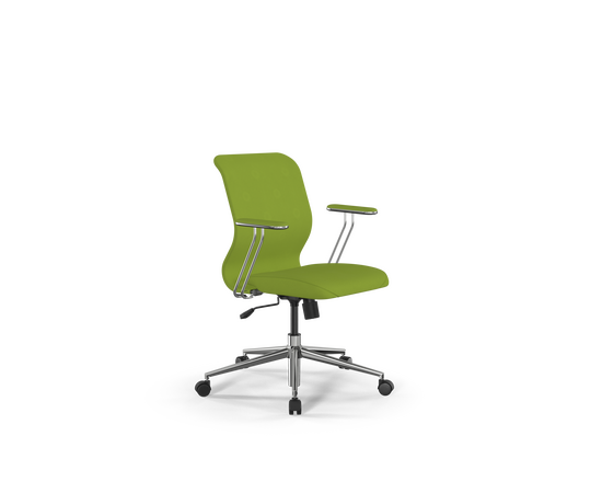 Кресло ЭргоЛайф Сит 8 Мр4-4Т - Вивальди (ErgoLife Sit 8 Mr4-4T - Vivaldi) 440536 з252342686 (z252342686) Оливковый, Основной цвет: Оливковый, Ширина: 440, Ролики: Полиамид, д50 (d50)мм (В01 (W01)), Высота: 536, Каркас: Сталь, Материал крестовины: Сталь, каплевидное, хром, д700 (d700)мм (Б23 (B23)), Материал сиденья: Велюр "Вивалди (Vivaldi)", Механизм: Механизм качания топган М09 без рамы крепления, Материал спинки: Велюр "Вивалди (Vivaldi)", Регулировка спинки: металлический каркас, замкнутый сверху, Цвет подлокотников: оливковый, Артикул: з252342686 (z252342686), изображение 2post-test