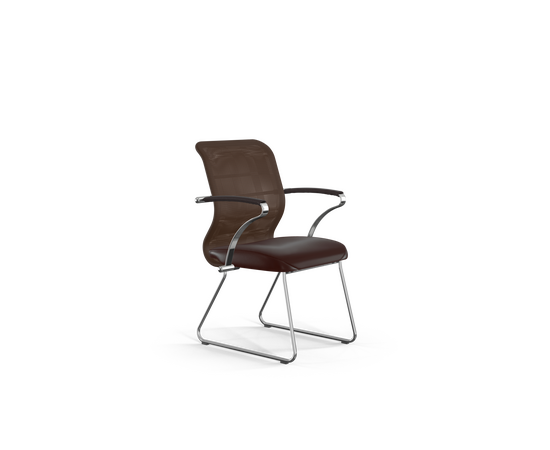 Кресло ЭргоЛайф Сит 8 М4-9К - Х2 (ErgoLife Sit 8 M4-9K - X2)+Экстра (Extra) 440536 Сит 8 5090401 (Sit 8 5090401) Темно-коричневый, Основной цвет: Темно-коричневый, Ширина: 440, Высота: 536, Каркас: Сталь, Материал сиденья: Сетка "Кс2 (X2)" + Экокожа "Екстра (Extra)", Материал спинки: Сетка "Кс2 (X2)" + Экокожа "Екстра (Extra)", Рекомендованная максимальная нагрузка: 120 кг, Цвет подлокотников: Темно-коричневый, Артикул: Сит 8 5090401 (Sit 8 5090401), изображение 2post-test