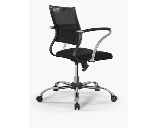 Кресло ErgoLife Sit Air M4-290K 440x700x800 572.5Ф.1.2А2 (572.5F.1.2A2) Чёрный, Основной цвет: Чёрный, Ширина: 440, Высота: 800, Глубина: 700, Каркас: Сталь, Материал сиденья: сетчатая ткань, Материал спинки: сетка, Цвет подлокотников: Черный, Артикул: 572.5Ф.1.2А2 (572.5F.1.2A2), изображение 2post-test
