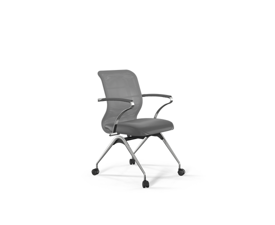 Кресло ЭргоЛайф Сит 8 М4-9К - Х2 (ErgoLife Sit 8 M4-9K - X2)+Экстра (Extra) 440536 Сит 8 4100401 (Sit 8 4100401) Серый, Основной цвет: Серый, Ширина: 440, Ролики: Полиамид с ПУ (PU) ободком, д50 (d50)мм (В02 (W02)), Высота: 536, Каркас: Сталь, Материал сиденья: Кожа Екстра (Extra) + Кожа Екстра (Extra) перфорированная, Материал спинки: Сетка "Кс2 (X2)" + Экокожа "Екстра (Extra)", Рекомендованная максимальная нагрузка: 120 кг, Цвет подлокотников: Серый, Артикул: Сит 8 4100401 (Sit 8 4100401), изображение 2post-test