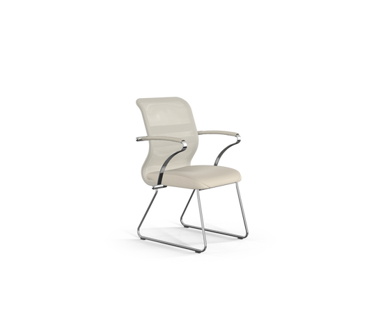 Кресло ЭргоЛайф Сит 8 М4-9К - Х2 (ErgoLife Sit 8 M4-9K - X2)+Экстра (Extra) 440536 Сит 8 5130401 (Sit 8 5130401) Молочный, Основной цвет: Молочный, Ширина: 440, Высота: 536, Каркас: Сталь, Материал сиденья: Сетка "Кс2 (X2)" + Экокожа "Екстра (Extra)", Материал спинки: Сетка "Кс2 (X2)" + Экокожа "Екстра (Extra)", Рекомендованная максимальная нагрузка: 120 кг, Цвет подлокотников: молочный, Артикул: Сит 8 5130401 (Sit 8 5130401), изображение 2post-test