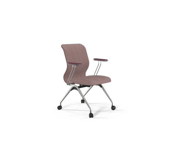 Кресло ЭргоЛайф Сит 8 Мр4-4Т - Вивальди (ErgoLife Sit 8 Mr4-4T - Vivaldi) 440536 з509228473 (z509228473) Темно-розовый, Основной цвет: Темно-розовый, Ширина: 440, Ролики: Полиамид с ПУ (PU) ободком, д50 (d50)мм (В02 (W02)), Высота: 536, Каркас: Сталь, Материал сиденья: Велюр "Вивалди (Vivaldi)", Материал спинки: Велюр "Вивалди (Vivaldi)", Регулировка спинки: металлический каркас, замкнутый сверху, Цвет подлокотников: Черный, Артикул: з509228473 (z509228473), изображение 2post-test