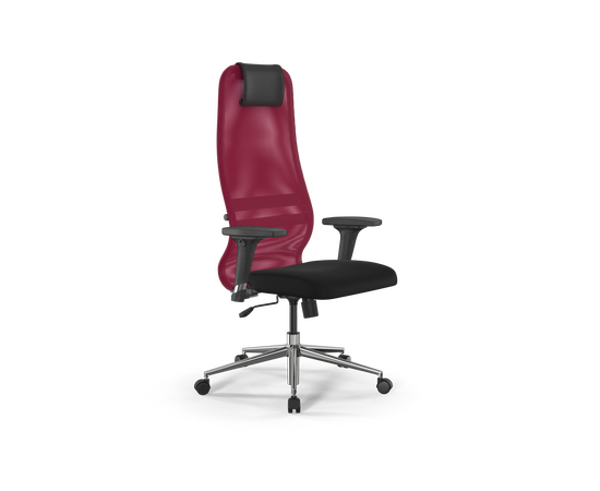Кресло Эрголайф Сит 8 Би1-8Д - Кс1 (ErgoLife Sit 8 B1-8D - X1)+УМФ (UMF)(Кс1 (X1)) 475860 з252342037 (z252342037) Красный/Черный, Основной цвет: Красный/Черный, Ширина: 475, Ролики: Полиамид, д50 (d50)мм (В01 (W01)), Высота: 860, Каркас: Сталь, Материал крестовины: Сталь, каплевидное, хром, д700 (d700)мм (Б23 (B23)), Материал сиденья: Сетка "Кс1 (X1)" + Обивочная сетчатая ткань "Кс1 (X1)", Механизм: Механизм качания топган М09 без рамы крепления, Материал спинки: Сетка "Кс1 (X1)" + Обивочная сетчатая ткань "Кс1 (X1)", Регулировка спинки: металлический каркас, замкнутый сверху, Цвет подлокотников: Черный, Артикул: з252342037 (z252342037), изображение 2post-test