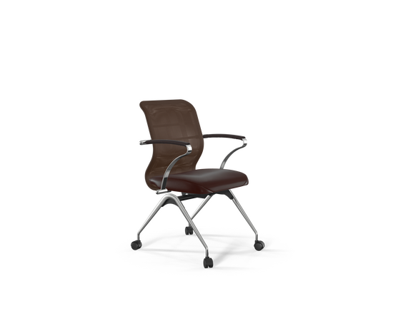 Кресло ЭргоЛайф Сит 8 М4-9К - Х2 (ErgoLife Sit 8 M4-9K - X2)+Экстра (Extra) 440536 з509351317 (z509351317) Темно-коричневый, Основной цвет: Темно-коричневый, Ширина: 440, Ролики: Полиамид с ПУ (PU) ободком, д50 (d50)мм (В02 (W02)), Высота: 536, Каркас: Сталь, Материал сиденья: Кожа Екстра (Extra) + Кожа Екстра (Extra) перфорированная, Материал спинки: Сетка "Кс2 (X2)" + Экокожа "Екстра (Extra)", Рекомендованная максимальная нагрузка: 120 кг, Цвет подлокотников: Темно-коричневый, Артикул: з509351317 (z509351317), изображение 2post-test